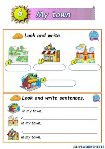 Town There is There are