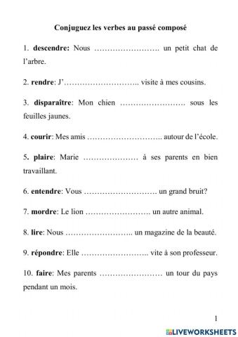 CL-P.C-3e groupe participe passé en-u