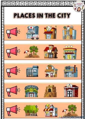 Places in the city