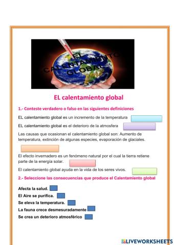 Calentaiento global