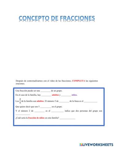 Fracciones