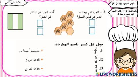 جزء من الكل