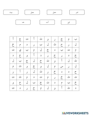 Lil Huruf Al-Arabiyah