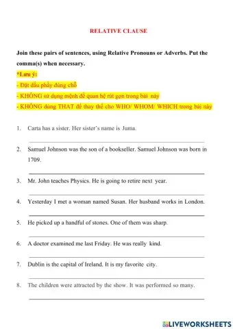 G9 - Relative clause (cont.)