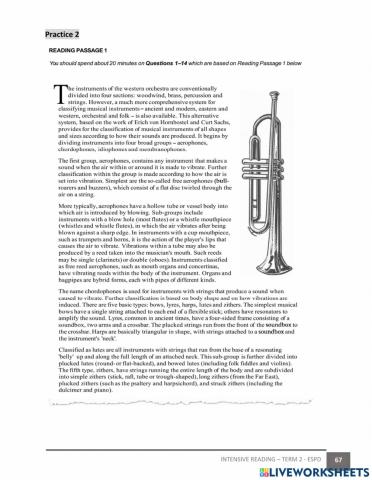 Reading Unit 6 Practice 2