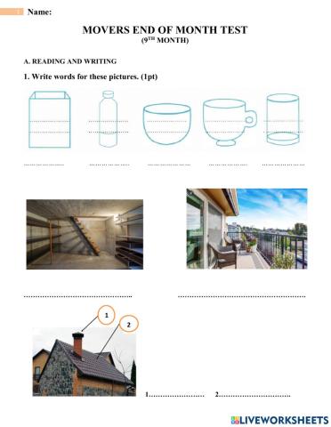 Movers end of month 10thg