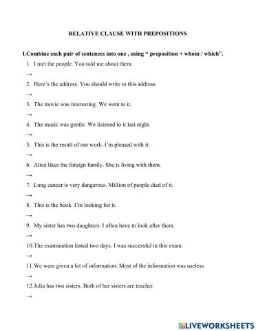 Relative clause with preposition