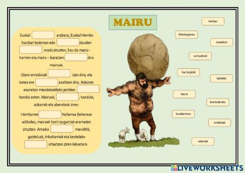 Euskal Mitolohia - MAIRU
