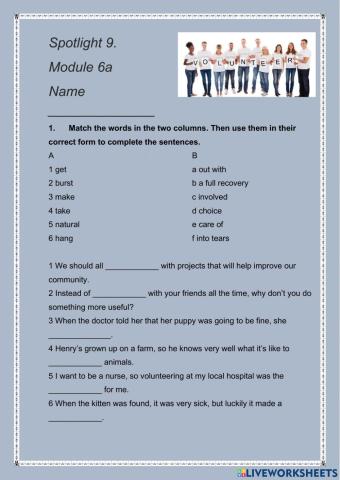 Spotlight 9. Module 6a