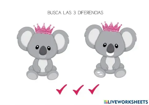 Diferencias koala