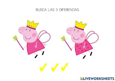 Diferencias pepa hada