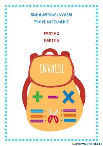Invalsi Prova B Intermedia