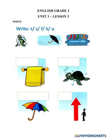 English 2 - UNIT 3 LESSON 3