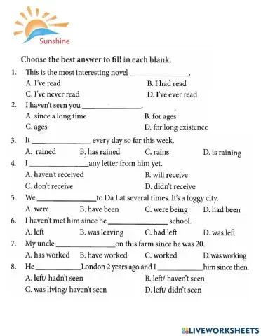 G6 - U9 - Cities of the world - exe2