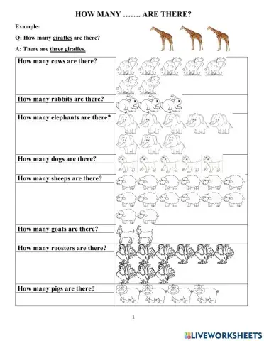 How many....are there?