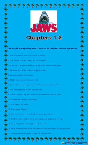 Jaws: Chapters 1-2
