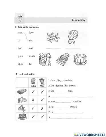 Unit 7: let's buy present