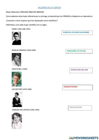 Mujeres en la ciencia