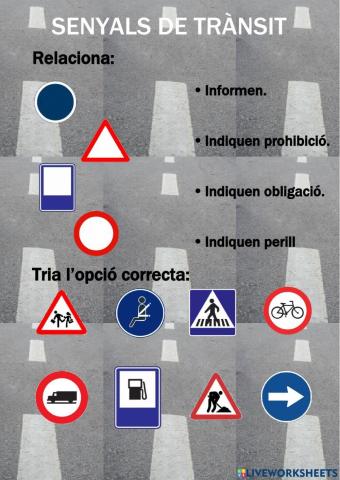 Els senyals de trànsit