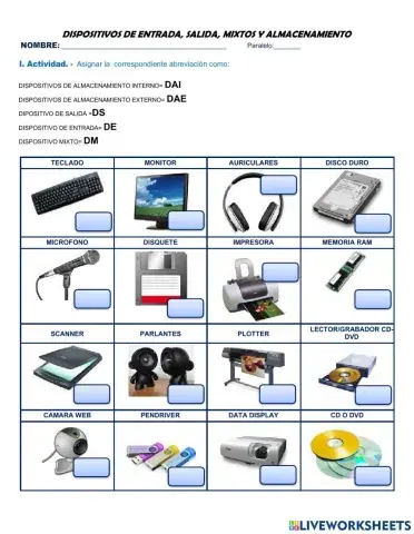 Tipos de Dispositivos