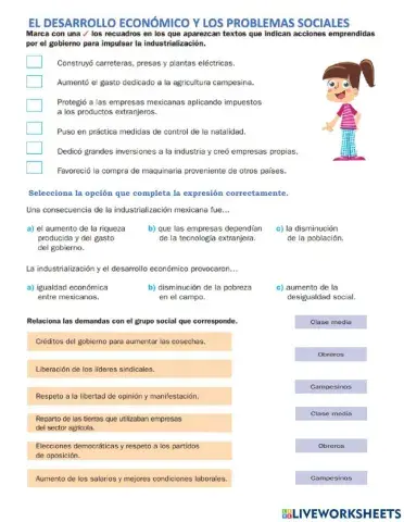 Desarrollo economico y problemas sociales