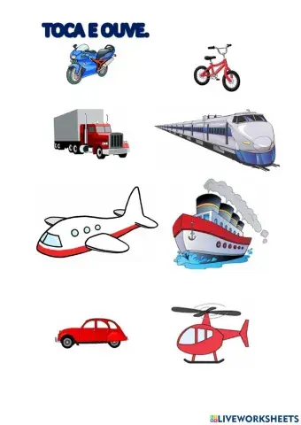 Sons com meios de transporte