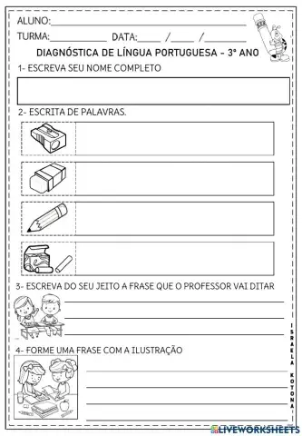 Avaliação diganóstica