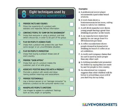 PDU 11 - Advertising Techniques