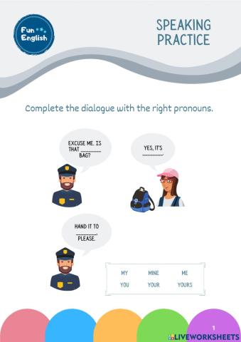 Pronouns Dialogue