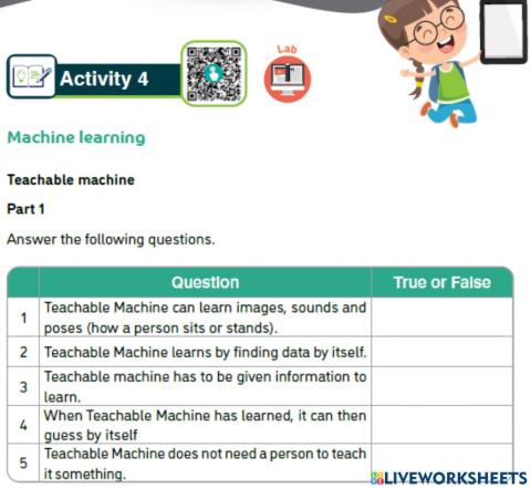 G7-Activity 4 - U3 (Machine learning -Teachable machine)