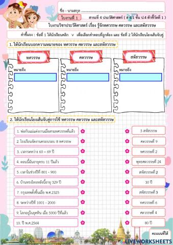 ใบงานที่ 1-p4 History