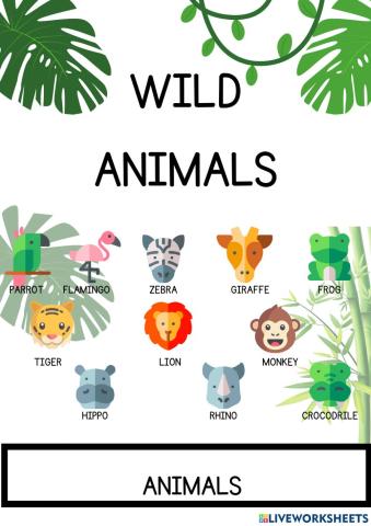 Wild animals