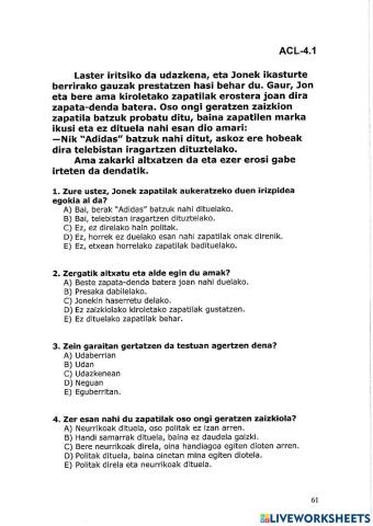 4. mailako irakurgaiak (2.testua)