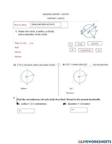 Worksheet