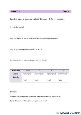 audició música profana edat m