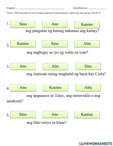 Panghalip na pananong