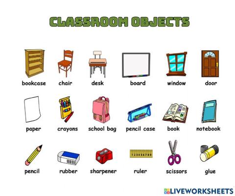 Classroom objects