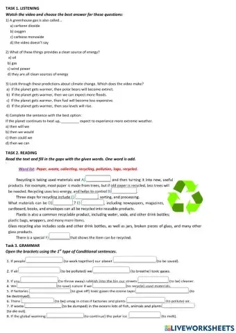 Test for enviromental problems