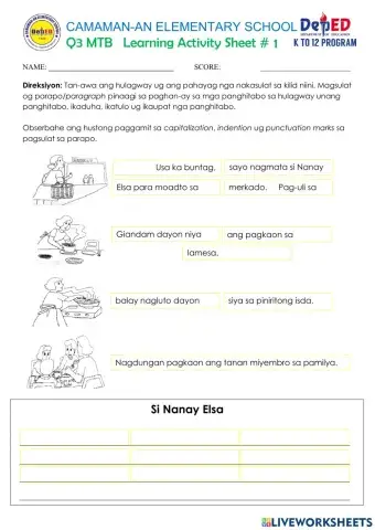 Q3 Week 1 Pretest No.1