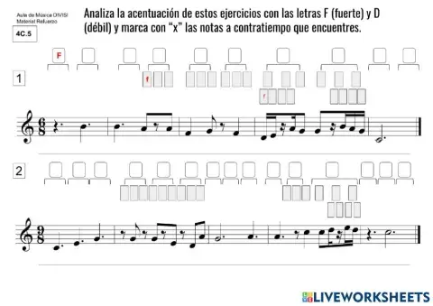4c 5 ACENTUACIÓN en compases compuestos