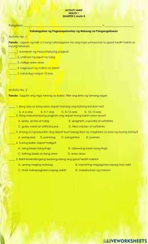 Kahalagahan ng Pagsasapamuhay ng Malusog na Pangangatawan