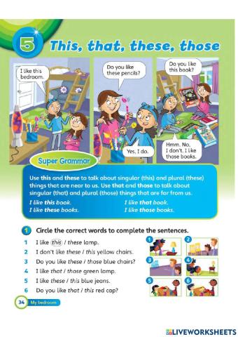 This, those, that, these