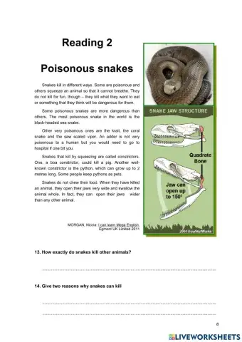 14-15 Dx test Reading 2