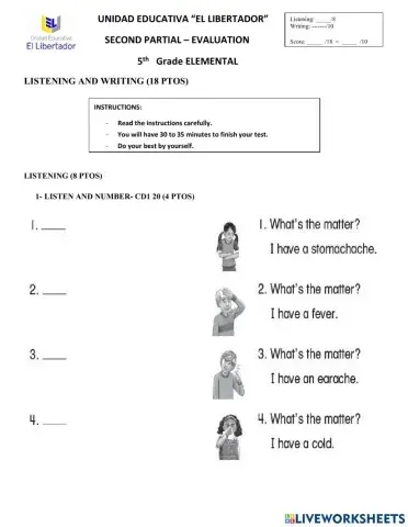 Partial 2- Q2 5th basic L-W