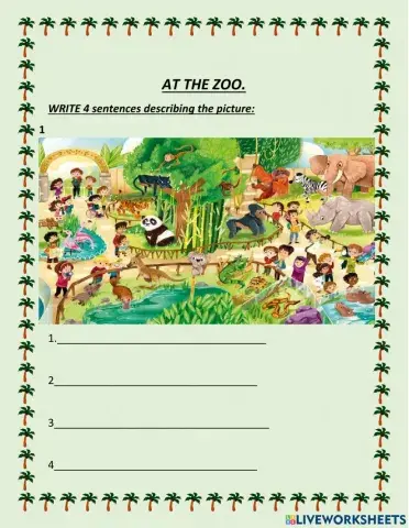 Write about the zoo
