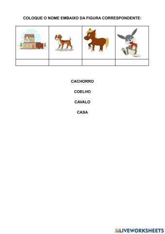 Atividade 01 - Alfabetização