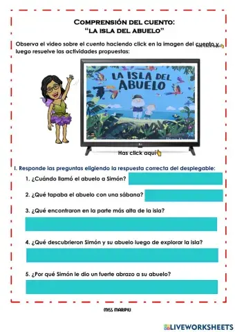 Cuento: La isla del abuelo