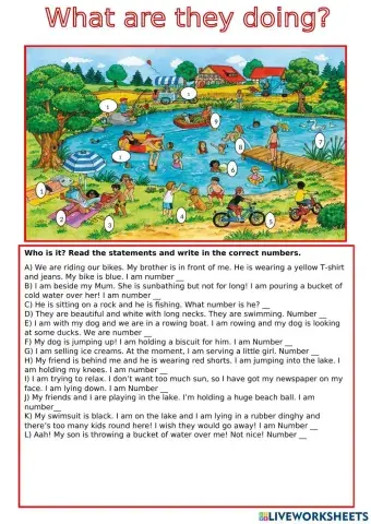 What are they doing?