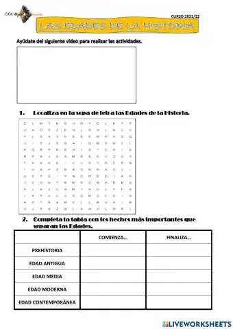 Edades de la historia