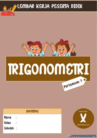 Lkpd perbandingan trigonometri pert 7